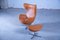 Egg Chair Vintage avec Ottomane de Fritz Hansen, 1999, Set de 2 2