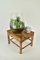 Mid-Century Bamboo Plant Stand or Side Table 3
