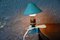 Lámpara de clip France en forma de hongo, años 50, Imagen 2