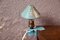 France Mushroom Clip Lamp, 1950s, Image 1