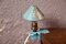 Lámpara de clip France en forma de hongo, años 50, Imagen 1
