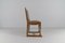 Spanish Leather and Wood Chairs, 1940s, Set of 4, Image 10
