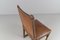 Spanish Leather and Wood Chairs, 1940s, Set of 4, Image 16