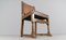 Spanische Stühle aus Leder & Holz, 1940er, 4er Set 12