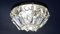 Vintage Crystal Ceiling Lamp from Palwa, 1960, Image 5