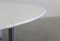 Round Coffee Table in White Marble and Metal by Florence Knoll for Knoll, Italy, 1955 5