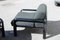 Sofa and Armchairs in Black by Gae Aulenti for Knoll Inc. / Knoll International, 1970s, Set of 3 11