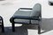 Sofa and Armchairs in Black by Gae Aulenti for Knoll Inc. / Knoll International, 1970s, Set of 3, Image 11