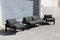 Sofa and Armchairs in Black by Gae Aulenti for Knoll Inc. / Knoll International, 1970s, Set of 3, Image 1
