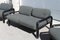 Sofa and Armchairs in Black by Gae Aulenti for Knoll Inc. / Knoll International, 1970s, Set of 3 20