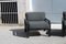 Sofa and Armchairs in Black by Gae Aulenti for Knoll Inc. / Knoll International, 1970s, Set of 3 21