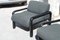 Sofa and Armchairs in Black by Gae Aulenti for Knoll Inc. / Knoll International, 1970s, Set of 3, Image 19