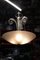 Lámpara de araña de cristal de Murano y latón de Seguso, años 40, Imagen 17
