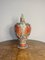 Large Antique Japanese Satsuma Lidded Vase, 1900 6