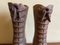 Hand Carved Wooden Shoes, 1800s, Image 3