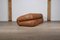 Anfibio Sofa Bed In Cognac Leather By Alessandro Becchi For Giovanetti Collezione, Italy, 1971 9