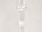 Vintage Transparent Crystal Flutes attributed to Baccarat, 1930s, Set of 2, Image 7