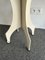 Italian Cream and Chocolate Lacquered Wood and Metal Character Side Tables, 2000s, Set of 2 4