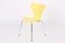 3107 Yellow Chairs by Arne Jacobsen for Fritz Hansen, 1995, Set of 6 7