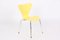 3107 Yellow Chairs by Arne Jacobsen for Fritz Hansen, 1995, Set of 6 6