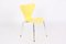 Sedie nr. 3107 gialle di Arne Jacobsen per Fritz Hansen, 1995, set di 6, Immagine 6