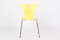 3107 Gelbe Stühle von Arne Jacobsen für Fritz Hansen, 1995, 6er Set 3
