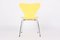 Chaises 3107 Jaunes par Arne Jacobsen pour Fritz Hansen, 1995, Set de 6 8