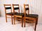 Danish Jacaranda and Leather Dining Chairs, 1960s, Set of 6 13