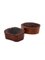 Modern Wood Ashtrays, France, 1970s, Set of 2 1