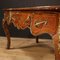 Napoleon III Style Inlaid Writing Desk, 1960s 5