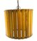 Modern Artisanal Rulers Shaped Ceiling Lamp, France, 1960s, Image 7