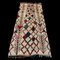 Beige Handmade Wool Fish Motif Rug 3