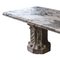 Neoclassic French Arabescato Marble and Stone and Dining Table 4