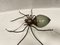 Metal and Glass Spider Lamp 1