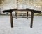 Large French Slatted Farmhouse Coffee Table, 1930s, Image 21