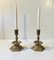 Vintage Church Altar Candlesticks in Brass, 1930s, Set of 2 4