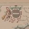 Antike englische Lithografie-Karte 5