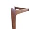 Folding Danish Teak Tray Table by Willumsen & Engholm for Fritz Hansen, 1950s 7