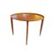 Folding Danish Teak Tray Table by Willumsen & Engholm for Fritz Hansen, 1950s 2