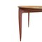 Tavolo pieghevole in teak di Willumsen & Engholm per Fritz Hansen, Danimarca, anni '50, Immagine 6