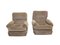 Michel Ducaroy zugeschriebenes Armlehnstuhl Set für Ligne Roset, 1970er 1