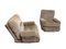 Michel Ducaroy zugeschriebenes Armlehnstuhl Set für Ligne Roset, 1970er 3