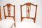 Edwardian Inlaid Satin Wood Dining Chairs, 1900s, Set of 4 5