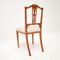Edwardian Inlaid Satin Wood Dining Chairs, 1900s, Set of 4 9