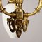 Vintage Gilt Bronze Chandelier, Image 5