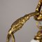 Lámpara de araña vintage de bronce dorado, Imagen 6