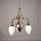 Vintage Gilt Bronze Chandelier 1