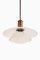 Ceiling Lamp in Copper-Plated Brass and Frosted Glass by Poul Henningsen, 1930s, Image 2