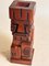 Wooden Tiki Totem Sculpture Pen Holder, 1960 6