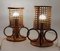 Bamboo and Rattan Table Lamps, Italy, 1960s, Set of 2 4